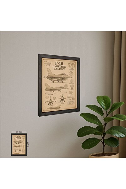 VecihiGeliyor F-16 Tablo Pilot - Havacı - Uçak Tutkunu Hediye