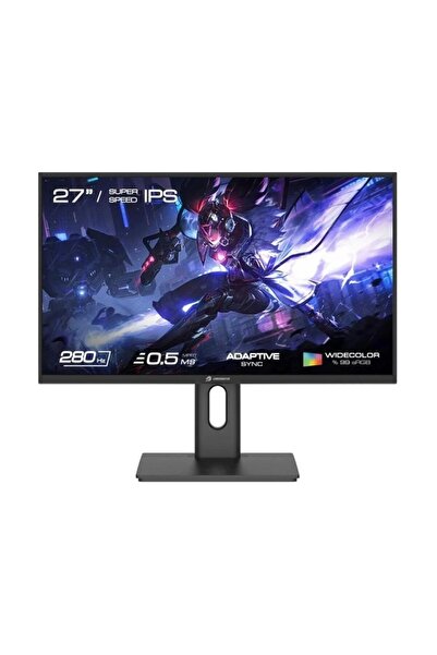 ETK TEKNOLOJİ GAMEBOOSTER GB-2729FF 27 inch 0.5Ms 280Hz FULL HD PİVOT IPS OYUNCU MONİTÖRÜ