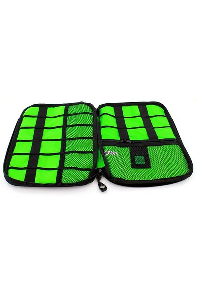 dalip Storage bag for cables and electronic accessories, 25.5x17.5x2cm, Black