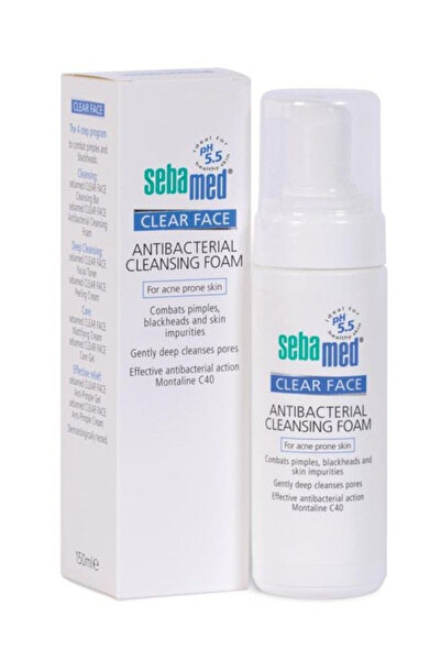Sebamed رغوة مضادة للبكتيريا للوجه الصافي 150 مل