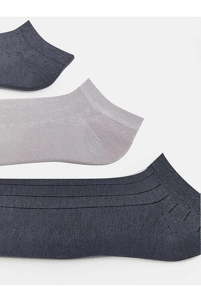 LC Waikiki LCW ACCESSORIES Μικτά ανδρικά μποτάκια μπαμπού Κάλτσες 5 τεμαχίων