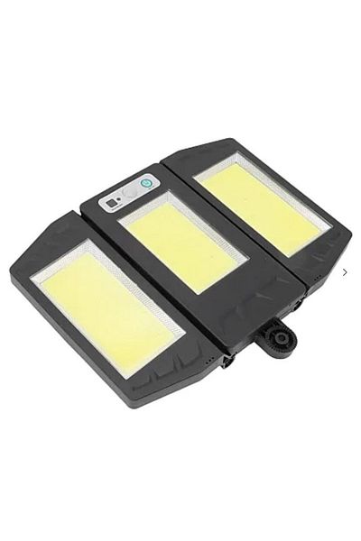 divendi-ro TRIPLA COB motion sensor solar wall lamp with remote control for outdoor use