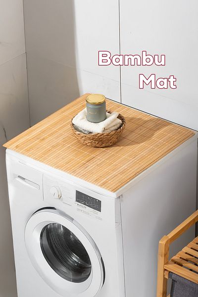Porsima Pbt-374 Covoraș din lemn de bambus Covoraș de baie anti-alunecare 45x70cm