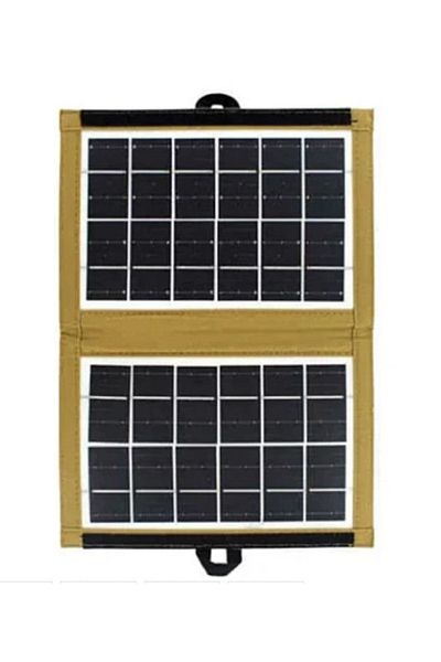 divendi-ro Portable solar panel CCLAMP CL-670, USB charging, 7.2W, foldable