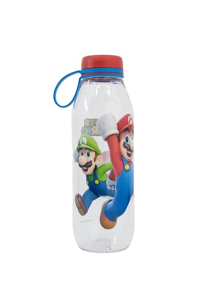 Disney Water bottle, for children, BPA-free, multicolor, 650 ml, Super Mario Adventure