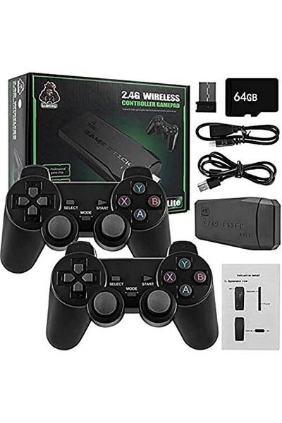 Shopi Yuyue wireless retro game console, plug and play video game stick built in 10,000+ games, 9 classic