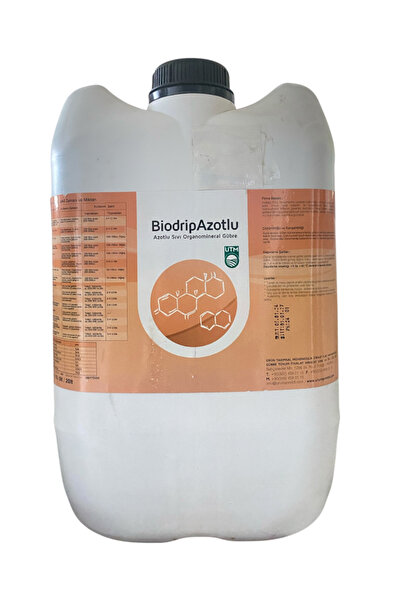 ÜRÜN TARIMSAL MÜHENDİSLİK Biodrip Azotlu 20 lt ( azot aminoasit çinko klor iç...