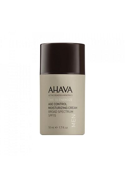 AHAVA Cremă hidratantă pentru controlul vârstei pentru bărbați, SPF15, 50 ml, Cremă, 50 ml