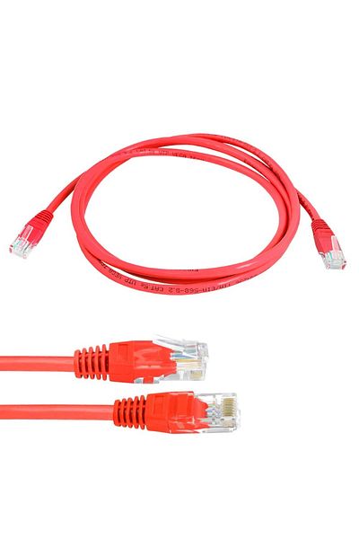 dalip RJ45 to RJ45 internet extension cable, 5m long, Red