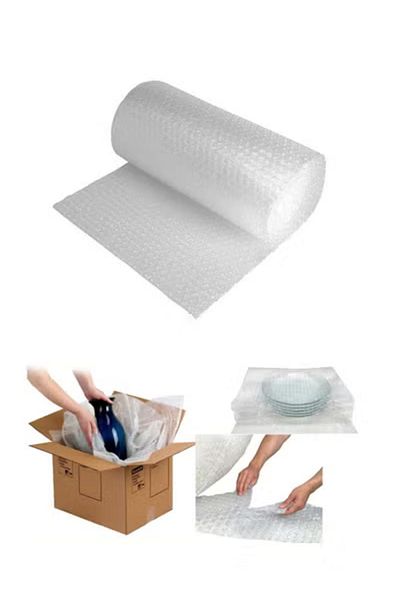 co arma 5m Flexible Clear Plastic Multi-Purpose Bubble Roll