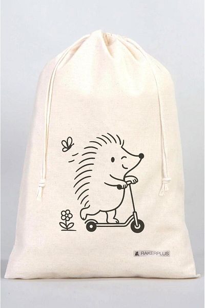 Rakerplus Tbons Special Design 30X40 cm Raw Cloth Drawstring Shoe Bag