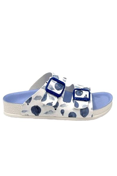 KİNDEP Kindep Fly Soft Double Buckle Daily Slippers Light Blue