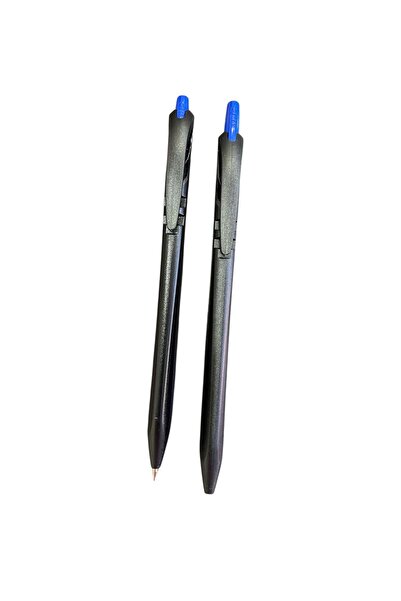 Silka Linc Starone Iğne Uç Basmalı Tükenmez Kalem Mavi 25 'li ( 1 Paket ) 1.0mm