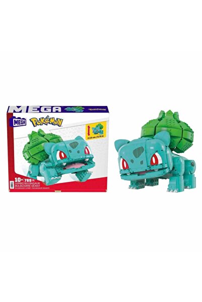 mattel HNT96 MEGA Pokémon™ Jumbo Bulbasaur 789 parça +10 yaş