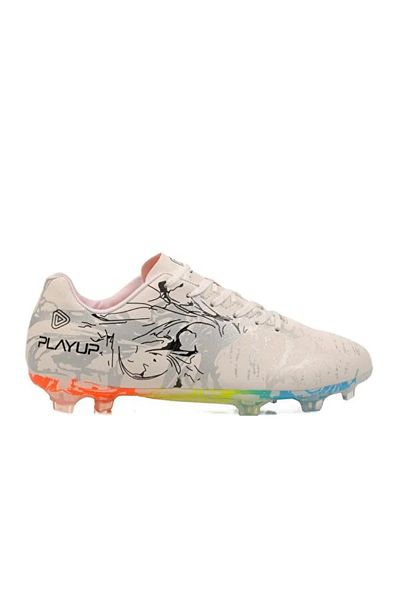 Playup Purple Gk-251 Unisex Crampon Shoes White