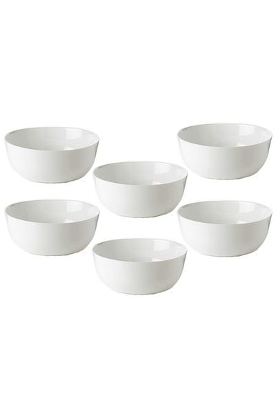 Bormioli Rocco Set of 6 opal salad bowls 23cm BORMIOLI ROCCO TOLEDO