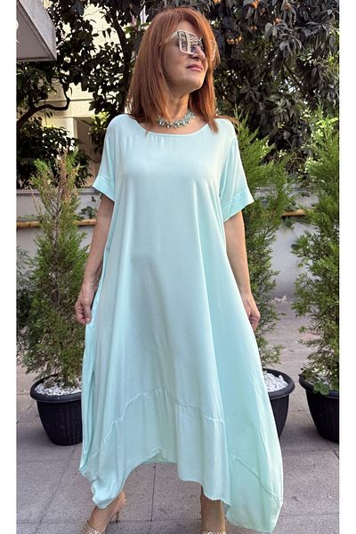 DenizEge Marlon Dress Mint Green