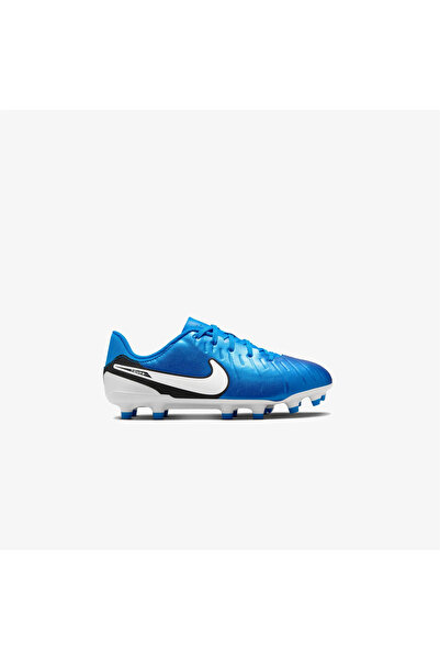 Nike Legend 10 Academy Fg/Mg Çocuk Mavi Çim Saha Kramponu SAKS MAVİ