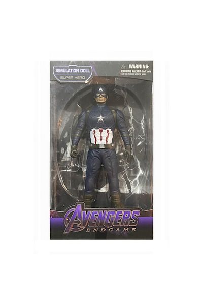 OEM Figurina Avengers EndGame, Super Hero Captain America, 22 cm
