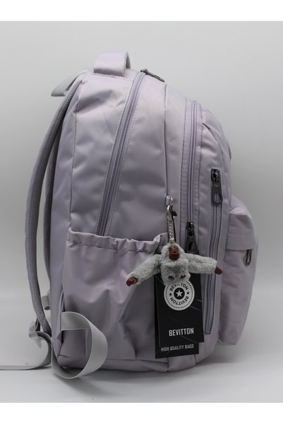 betto's School Backpack Unisex Water Resistant Fabric School Bag 2500 Light Lavender