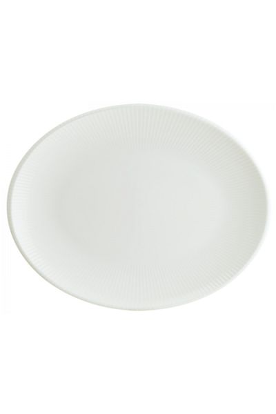 Bonna IRIS WHITE Platou oval portelan 31x24cm (IRS WH MOV 31OV)
