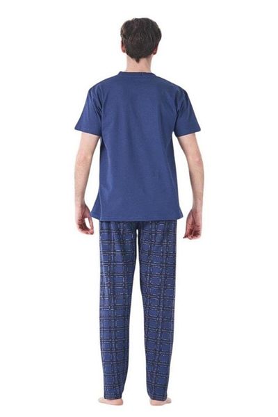 Estiva 100% Cotton Interlock Short Sleeve Men's Pajama Suit