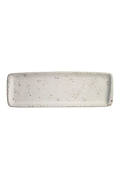 Bonna GRAIN Rectangular porcelain platter 48x15cm (GRA MOV 49DT)