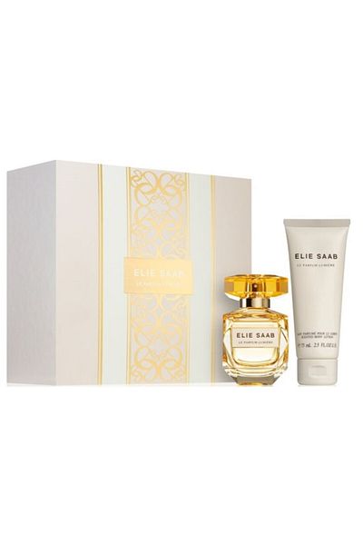 Elie Saab Le Parfum Lumiere Gift Set, Women, Eau de Parfum, 50 ml + Body Lotion 75 ml