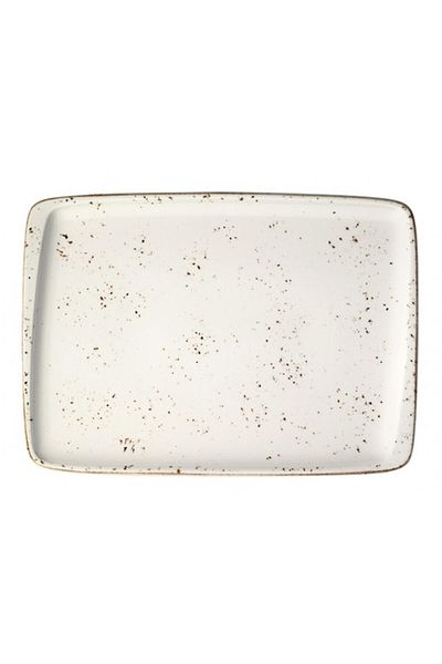Bonna GRAIN Rectangular porcelain platter 23x16cm (GRA MOV 26DT)