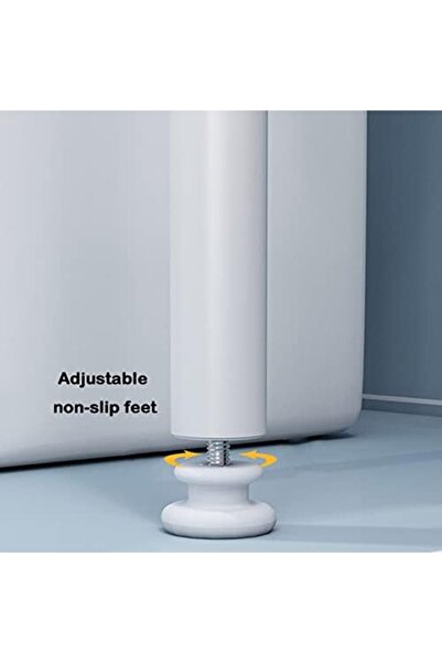 Generic Over The Toilet Storage Bathroom Space Saver Rack, 3-Shelf Stable Anti-Tilt Multifunctional Bathroom