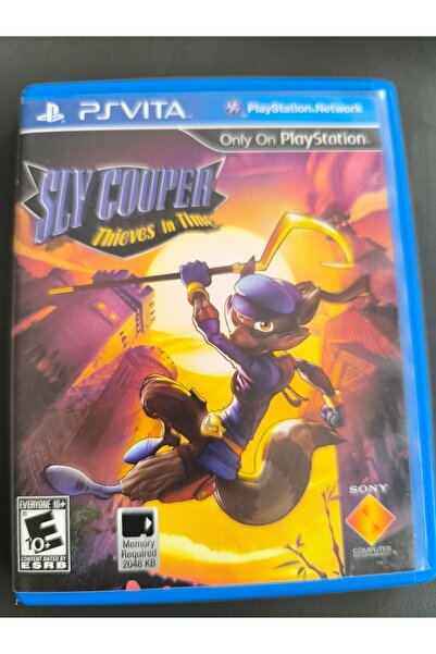 Sony Sly Cooper Thieves in time PS Vita oyunudur 2.eldir