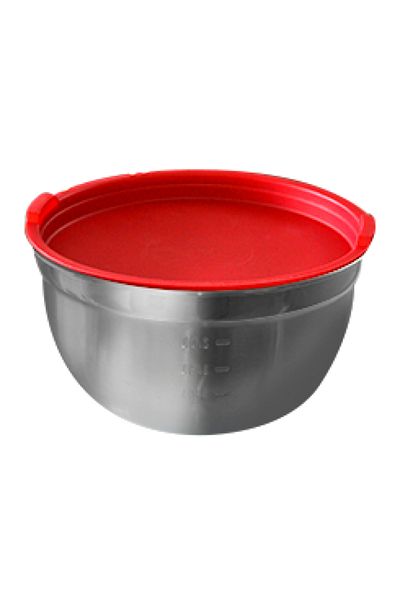 Raki Stainless steel bowl with lid BASAN 26cm 4lt