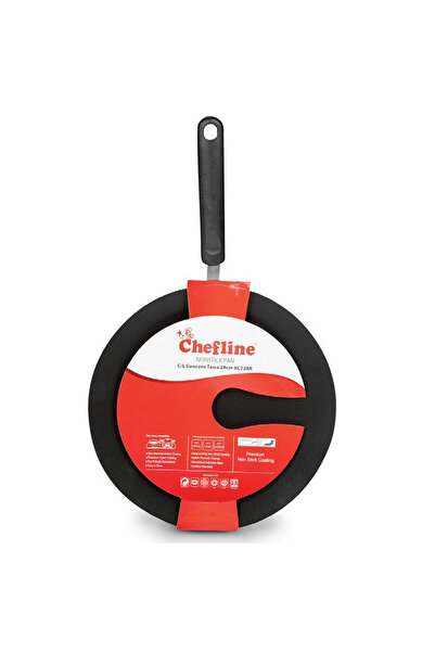 Chefline مقلاة من الفولاذ المقاوم للصدأ 26 سم nsgs0136026fp