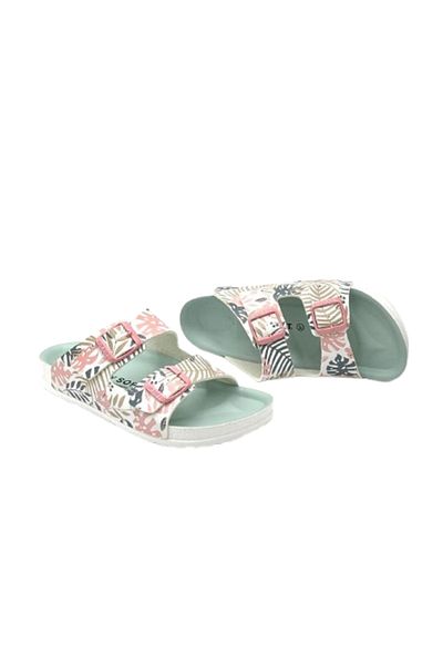 KİNDEP Kindep Fly Soft Double Buckle Daily Slippers Multicolor