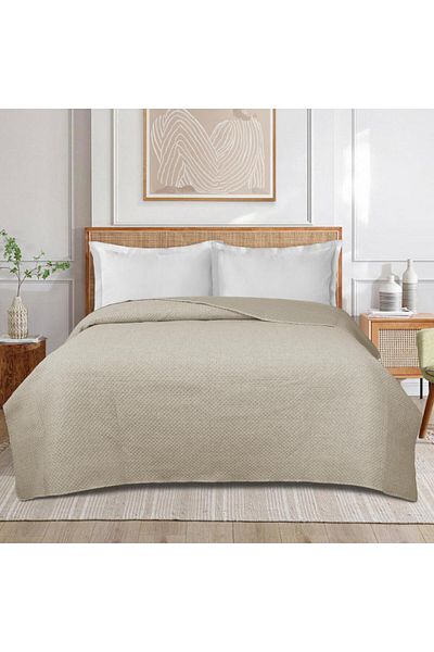 Heinner QUILT BED BLANKET LINEN 200X220 CM
