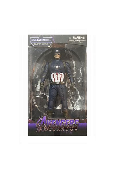 OEM Figurina Avengers EndGame, Super Hero Captain America, 22 cm