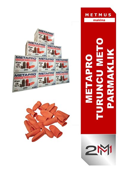 Metapro Meto Parmaklık Turuncu 1 Kutu (48 Adet )