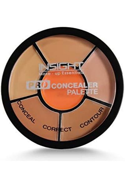 Insight Cosmetics Pro Concealer Palette Waterproof Concealer With Full Coverage Easily Blendable Con