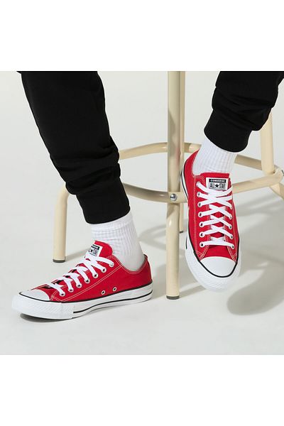 converse Chuck Taylor All Star Classic M9696c Unisex Rot Casual Sneaker Schuhe