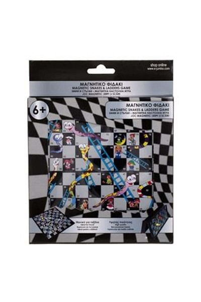 OEM Magnetic Travel Board Game Snakes and Ladders 15.5 x 15.5 cm