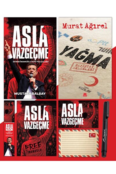 Halk Kitabevi Asla Vazgeçme - Ayraç -Kartpostal - Poster - Yağma - Sayıştay B...