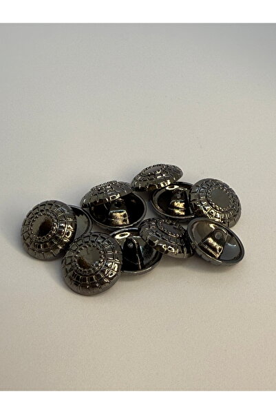 DAK Aksesuar Alttan Ayaklı Metal Düğme 32 Boy 2 Cm 10 Adet