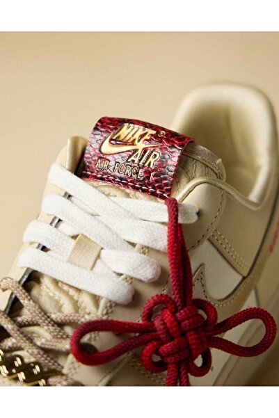 Nike Air Force 1 “Year Of The Snake”Hakiki Deri Premium Sneaker (Blue Sport )