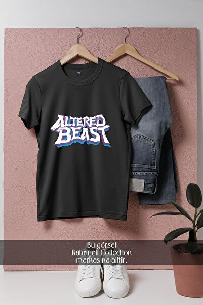 Bahriyeli Collection Oversize kroj Izmijenjena zver dizajnirana kao unisex T-...