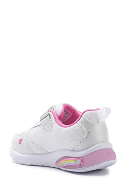 Minnie Mouse Mini Mause Ondo.P5FX Işıklı Çocuk Spor Ayakkabı BEYAZ