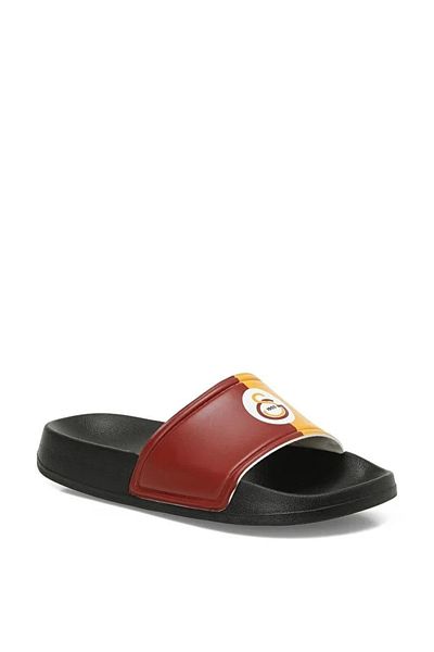 Kinetix Alure J F 5Fx Black Men's Slippers Yellow Red