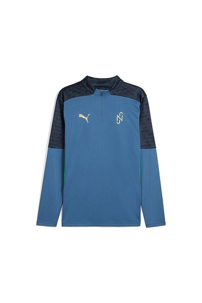 Puma Mens Neymar JR "BNA" Quarter-Zip Top - Blue