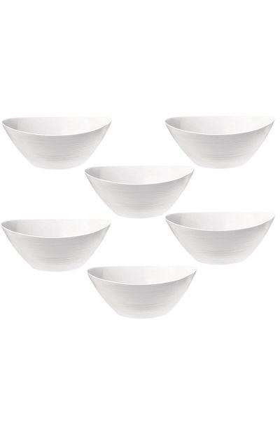 Bormioli Rocco Set of 6 opal bowls 15x14cm BORMIOLI ROCCO PROMETEO