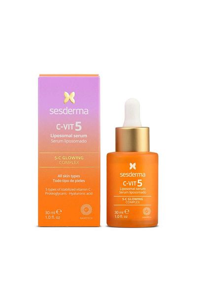 Sesderma Ser lipozomal cu 5 tipuri de vitamina C Sesderma C-VIT, 30 ml