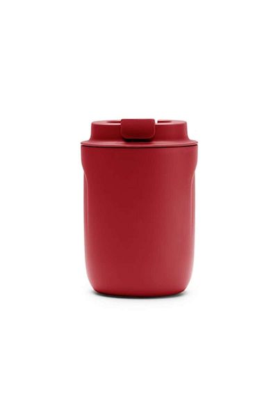 bestcase Thermal Mug Intelli® Travel Mag Tanik, Anti-Slip, Keeps Drinks Hot or Cold, 250 ml, Red